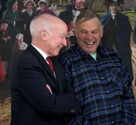 Jerry Grabarek with Joe Courtney 12-19-23