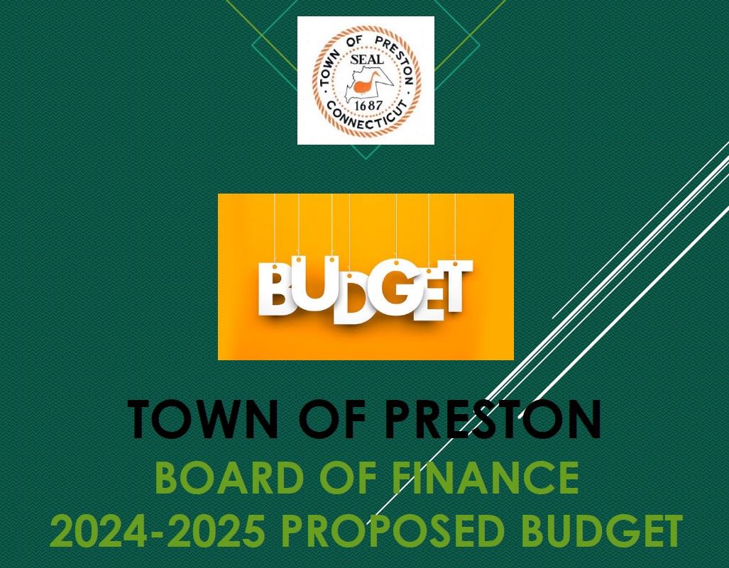 Town of Preston BOF Public Hearing PowerPoint Cover 04-25-2024
