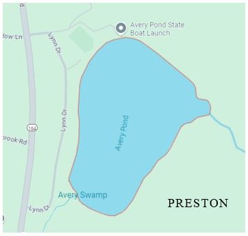 Avery Pond Image on Map